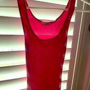 James Perse hot pink tank